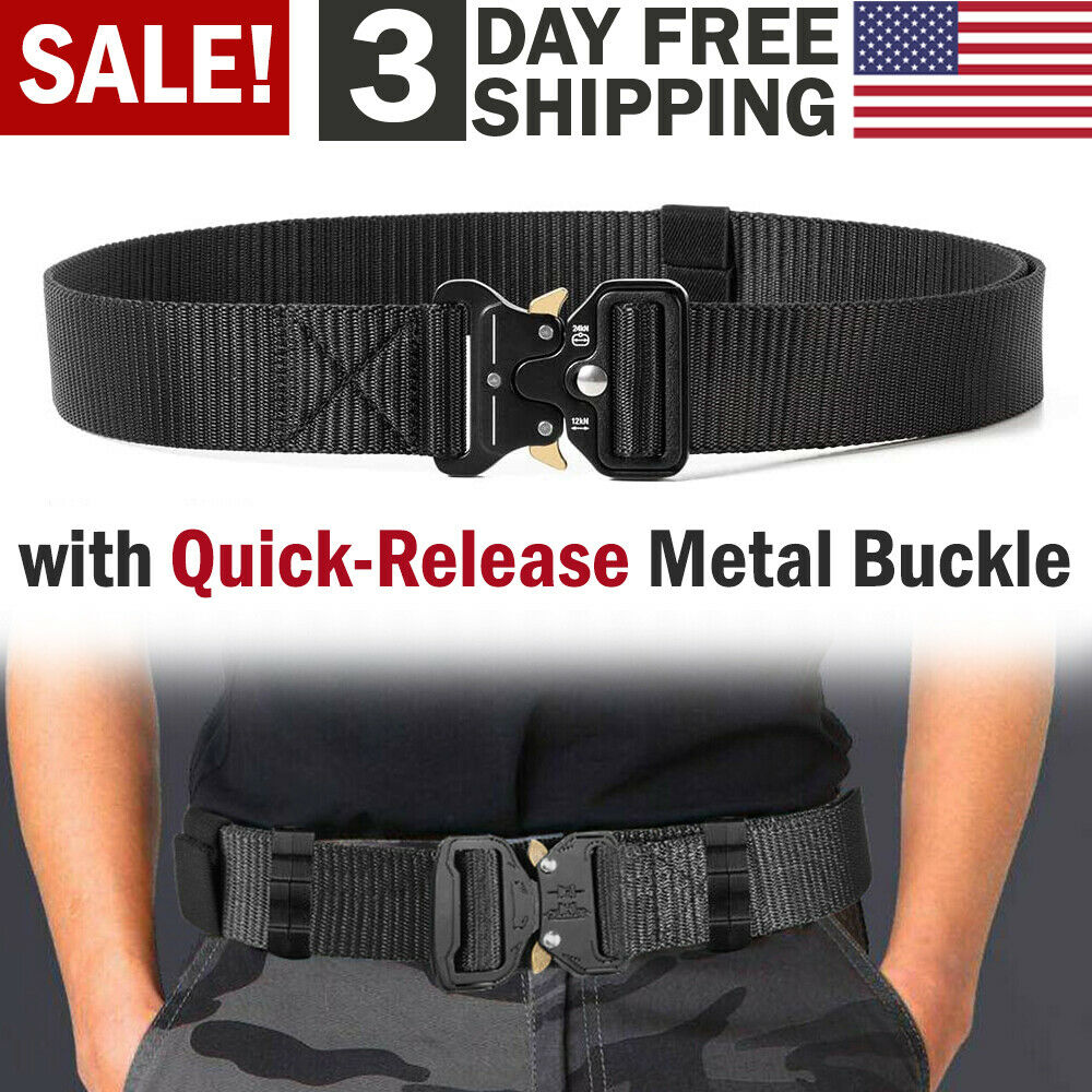 Heavy duty tactical belt best sale