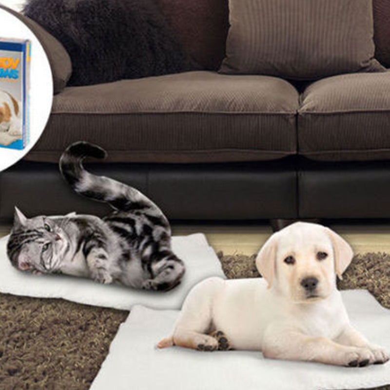 Pet cat and dog self heating pad