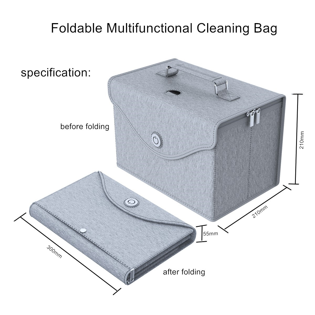 Large Foldable UV Bag For Cleaning And Storing Household Items