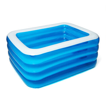 PVC 3/4 Layers Inflatable Swimming Pool Camping Garden Ground Pool - Matthew Petersen