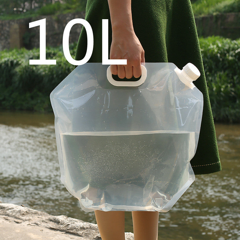 PVC Outdoor Camping Hiking Foldable Portable Water Bags Container - Matthew Petersen